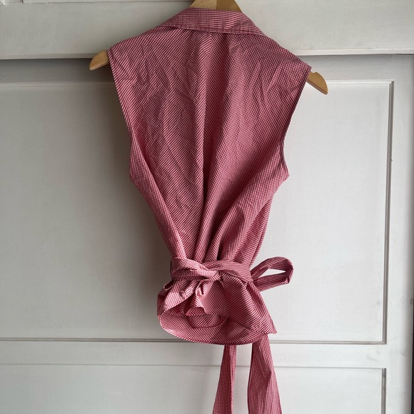 DKNY wrap top - Picture 2 of 6